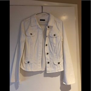 For Joseph white jean jacket